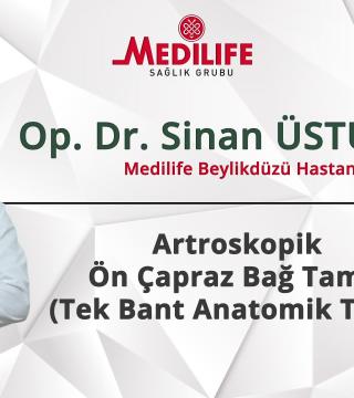 Kiss. Dr. Sinan Üstündağ - Diagnosis and Treatment of Anterior Cruciate Ligament Injuries